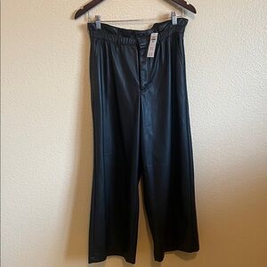 Hollister Black Wide Leg Pants
